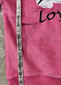 Cute Pink 'Lovely' Sweatshirt
