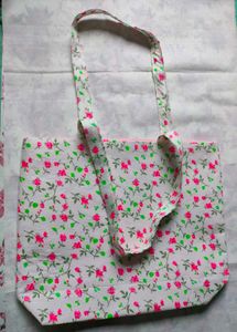 Floral Tote Bag