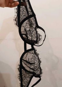 Net Transparent Bra 32B
