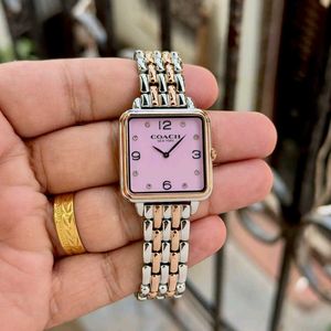 Coach  CASS 14504497 New York Gold Watch HIGH QUAL