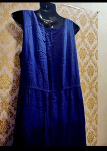 Women's Royal Blue Maxi Dress