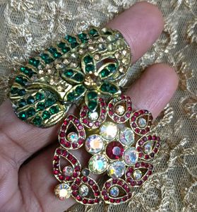 Rhinestone Rings - Set of 2