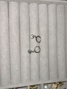 Elegant Drop Earrings with CZ Stones