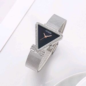 Elegant Triangle Guess Watch with Crystals
