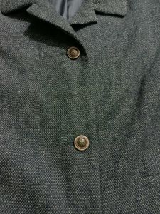 Classic Korean Blue Tweed Blazer Mint Condition M