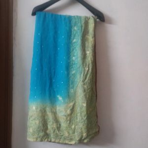 Embroidered Pure Georgette Dupatta