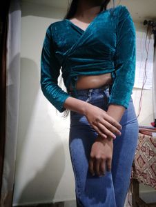 Gorgious SeaGreen Colour Top