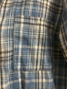 Blue Plaid Oversized Shirt