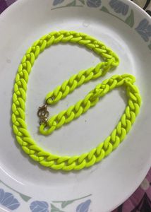 New Neon Chunky Chain Necklace l Last pc