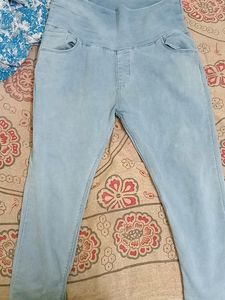 Blue High Rise Jeans