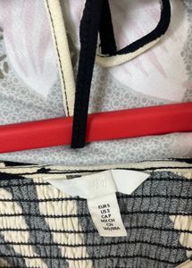 H&amp;M SQUARE-NECK JERSEY DRESS