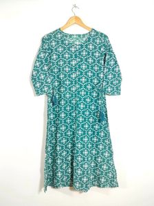 Teal Blue Kurta