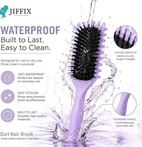Jiffix Curl Hair Brush for Women &amp; Men