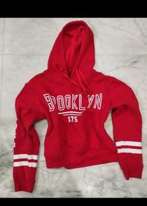 Red Brooklyn Hoodie
