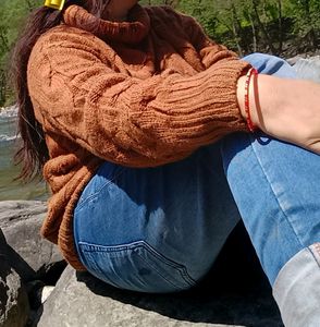 Cozy Cable Knit Turtleneck Sweater