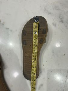Stylish Golden Flat Sandals size  5