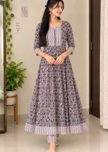 Printed Cotton Kurta