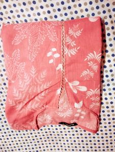Stylish Pink Floral Print Kurta