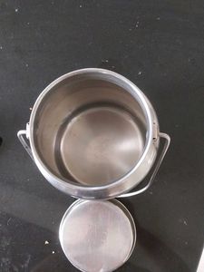 Vintage stainless  steel Milk Can