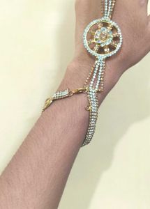 Designer Hand Harness Ring Bracelet