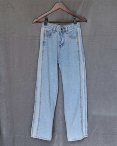 Light Wash Wide Leg Jeans