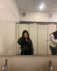 Trendy asymmetrical faux Leather Jacket