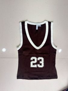 Brown "23" Tank Top