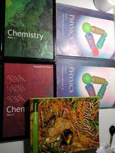 Class XI Textbooks - Physics, Chemistry, Biology