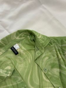Green Mesh Shirt