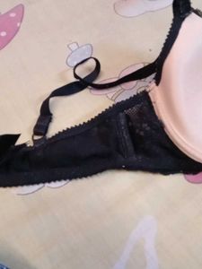 Black Lace Padded Bra