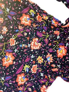 Floral Print Long Sleeve Top