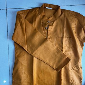 Men's Mustard Kurta (Brand New)