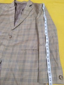 Stylish Men's Checkered 3-Piece Suit