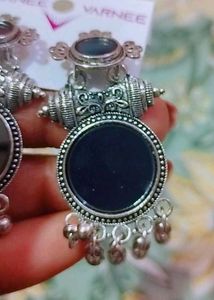 Oxidised Earring