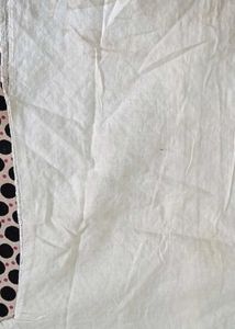 Boys' White Embroidered Kurta jacket set