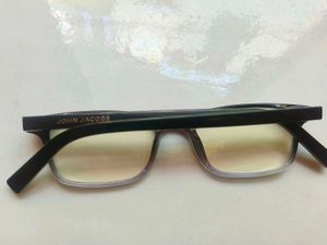 John Jacobs Icons SlimGrey Black Full Rim Rectangl