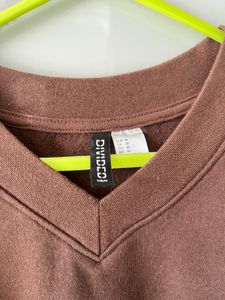 Brown Sleeveless Top