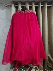 Stunning Pink Lehenga Choli Set for Navratri