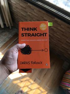 🆕 Think Straight Book By Darius Foroux Paperback