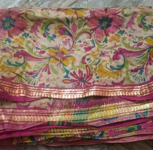 Beautifully Printed Saree