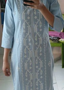 Light Blue Ethnic Kurta
