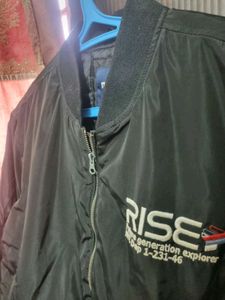 Men's Black Bomber Jacket