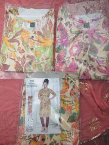 Heavy Rayon Prcian Foile Prints  Kurtis