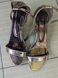Golden Heels From Olive Size 37
