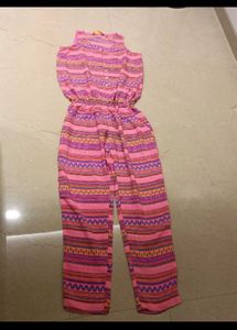Boho Striped Jumpsuit