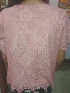 Blush Lace Top