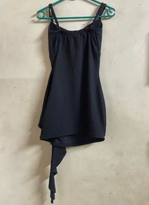 Chic Black Cutout Mini Dress