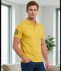 Men's Yellow Polo Shirt