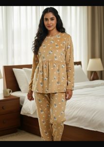 Cute Printed Nightsuit Set