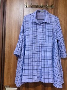 lavender shirt